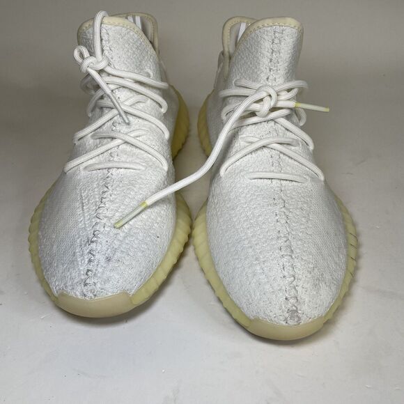 Adidas Yeezy Boost 350 V2 Cream White Shoes - Picture 5 of 9